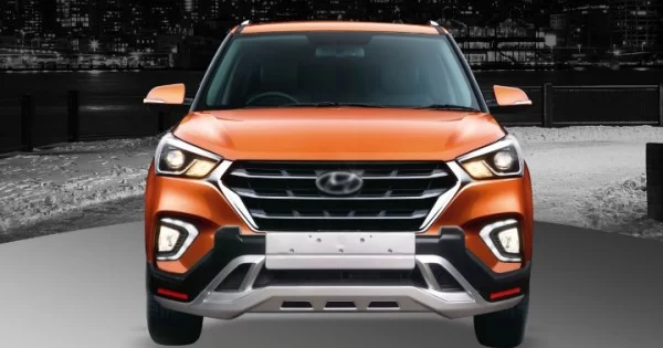 Creta 2018 deals front bumper price